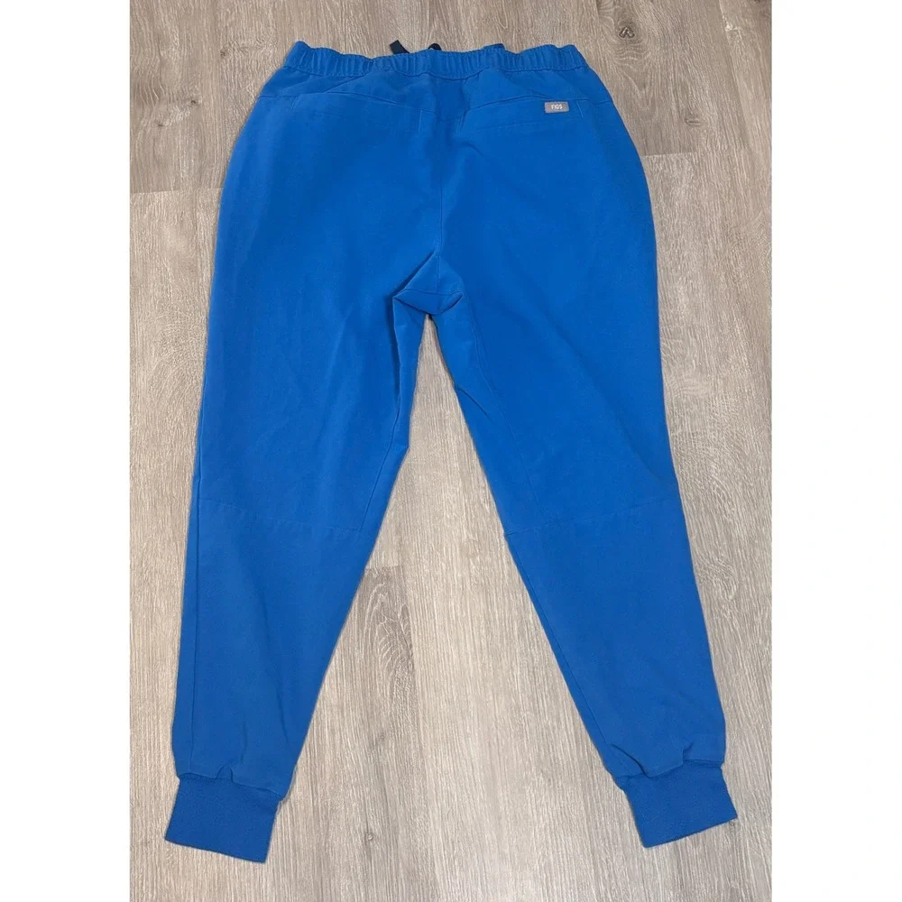 FIGS Zamora Jogger Scrub Pants Mens Small Royal Blue Technical Collection